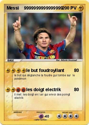 Pokemon Messi    9999999999999999