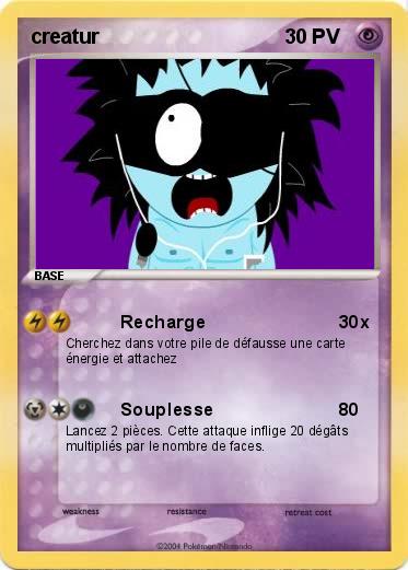 Pokemon creatur