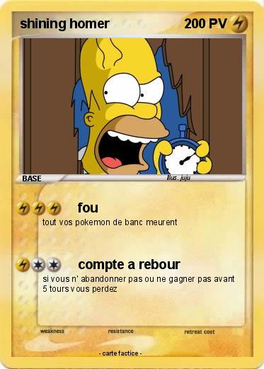 Pokemon shining homer