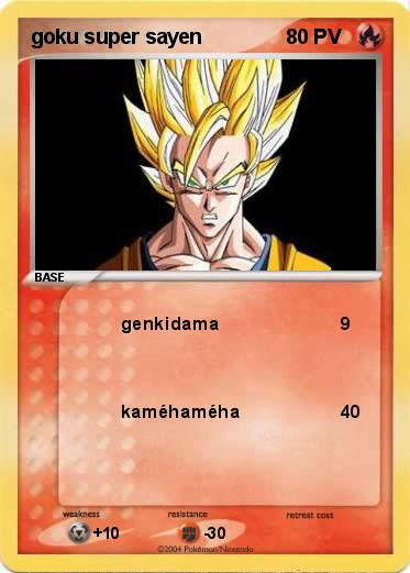 Pokemon goku super sayen