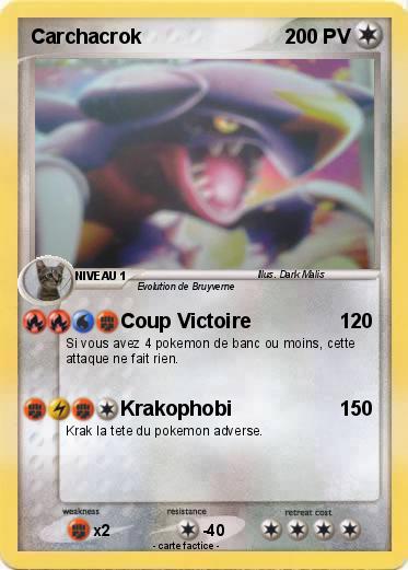 Pokemon Carchacrok