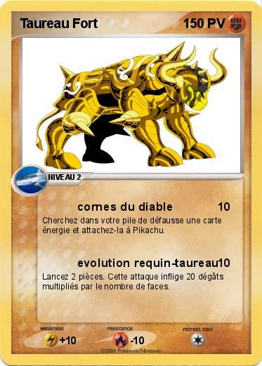 Pokemon Taureau Fort