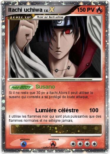 Pokemon Itachi uchiwa