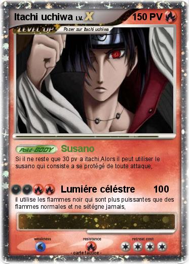 Pokemon Itachi uchiwa