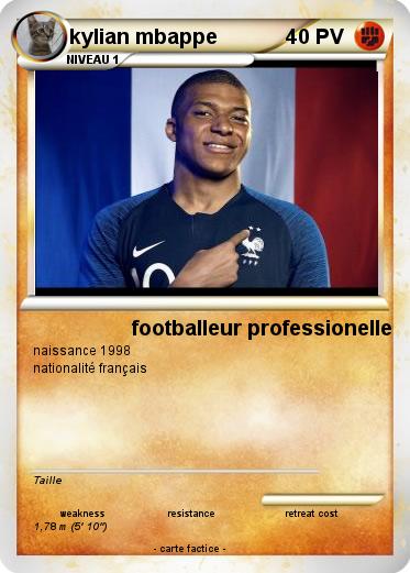 Pokemon kylian mbappe