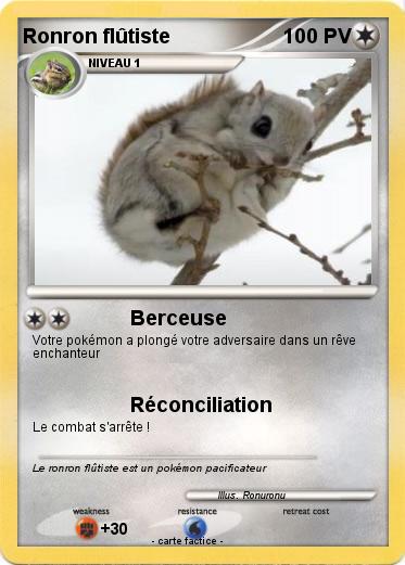 Pokemon Ronron flûtiste