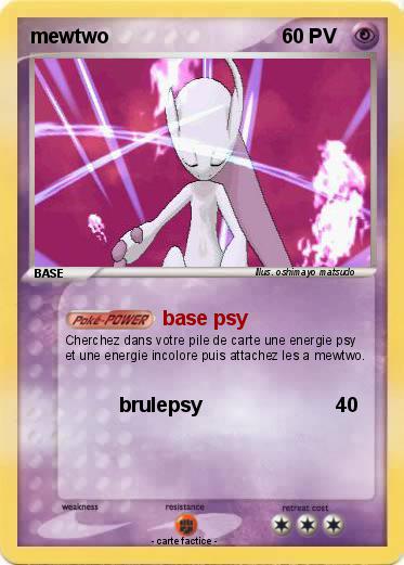 Pokemon mewtwo