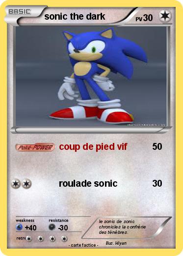 Pokemon sonic the dark