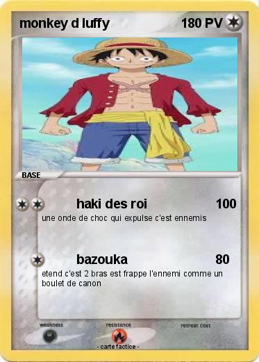 Pokemon monkey d luffy