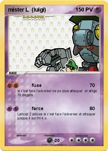 Pokemon mister L  (luigi)