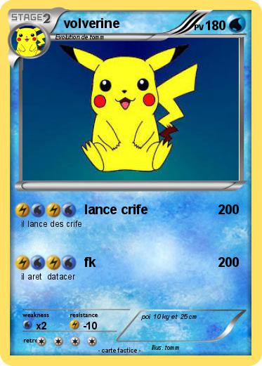 Pokemon volverine