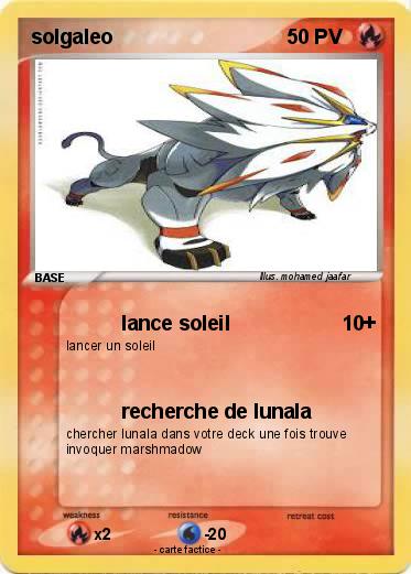 Pokemon solgaleo