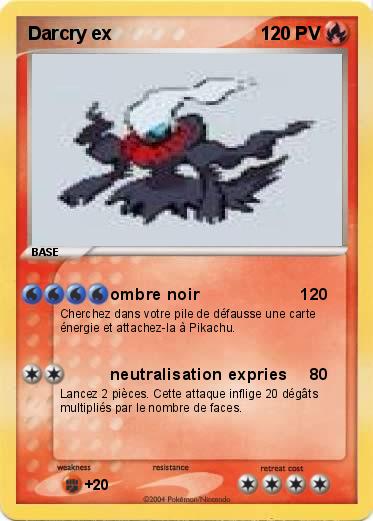 Pokemon Darcry ex