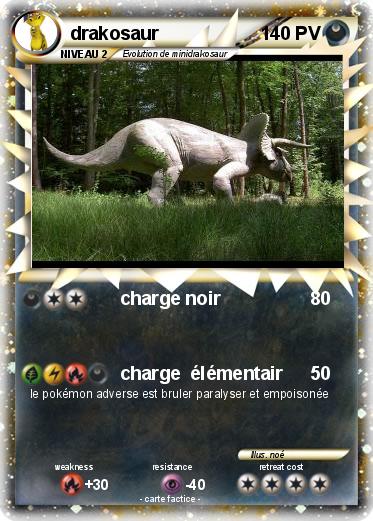 Pokemon drakosaur