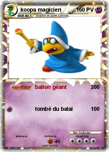 Pokemon koopa magicien