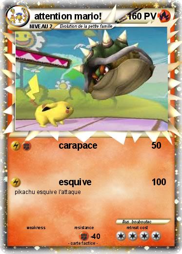 Pokemon attention mario!