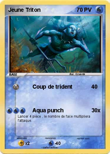 Pokemon Jeune Triton
