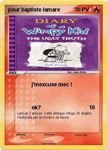 Pokemon pour baptiste lamare