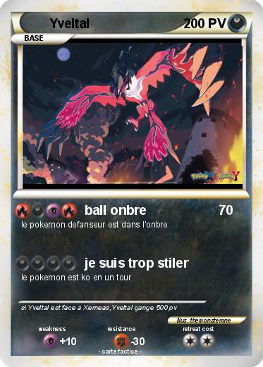 Pokemon Yveltal
