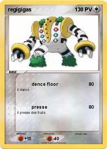 Pokemon regigigas