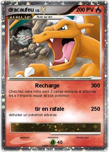 Pokemon dracaufeu