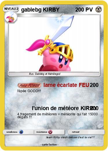 Pokemon gablebg KIRBY