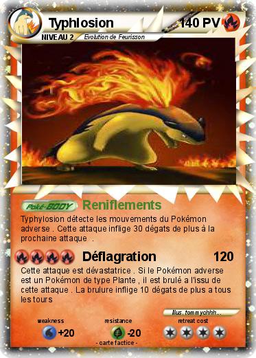 Pokemon Typhlosion