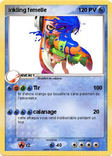 Pokemon inkling femelle