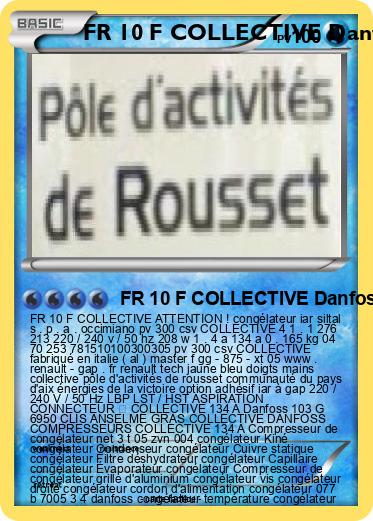 Pokemon FR 10 F COLLECTIVE Danfoss