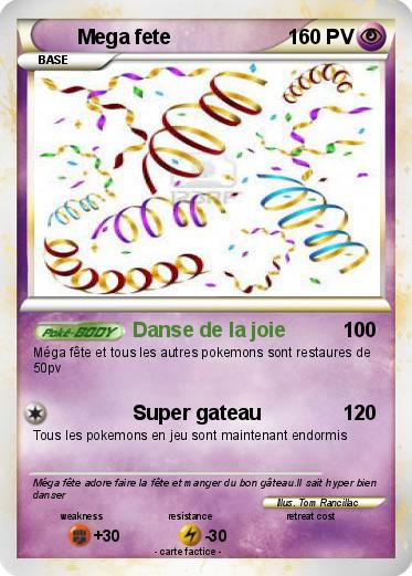 Pokemon Mega fete