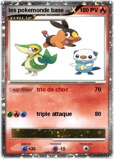 Pokemon les pokemonde base