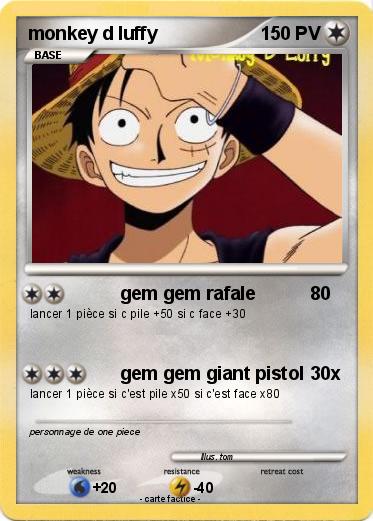 Pokemon monkey d luffy