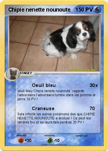 Pokemon Chipie nenette nounoute 