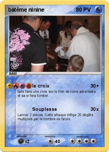 Pokemon batéme ninine