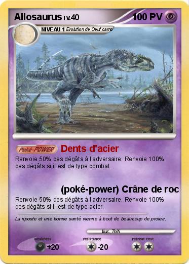 Pokemon Allosaurus