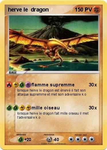 Pokemon herve le  dragon 