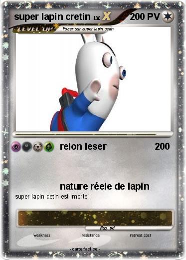 Pokemon super lapin cretin