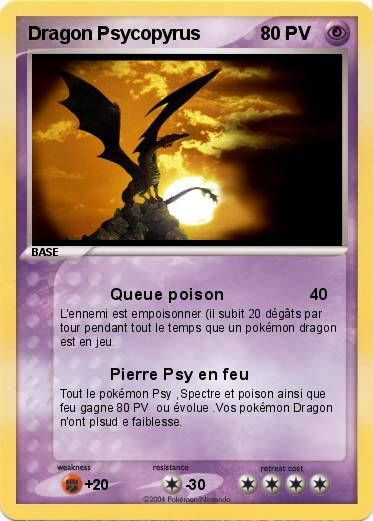 Pokemon Dragon Psycopyrus