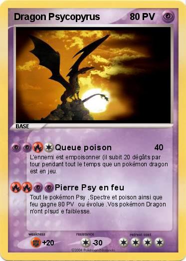 Pokemon Dragon Psycopyrus