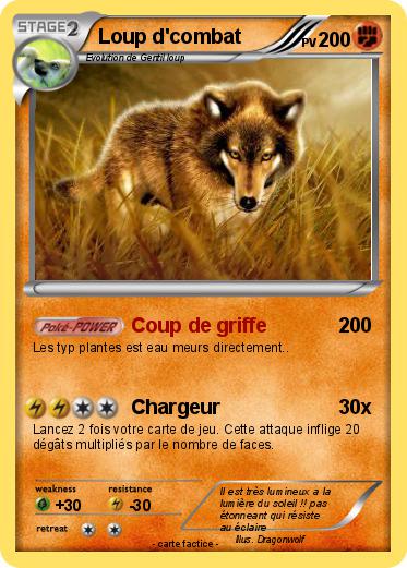 Pokemon Loup d'combat
