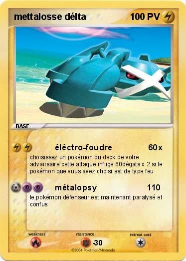 Pokemon mettalosse délta