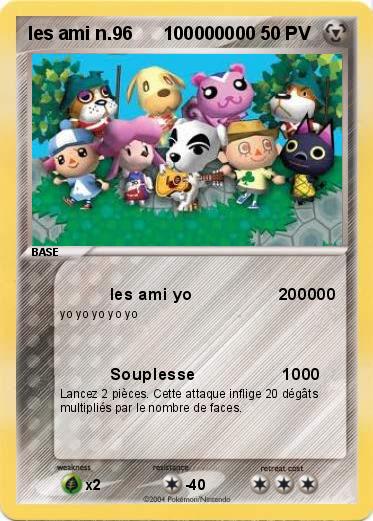 Pokemon les ami n.96      100000000