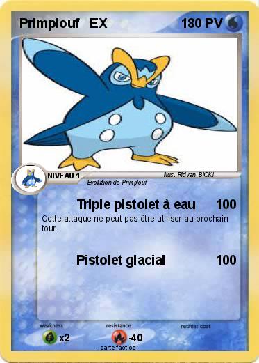 Pokemon Primplouf   EX