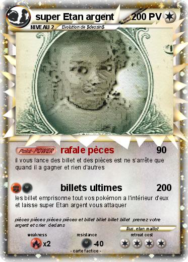 Pokemon super Etan argent
