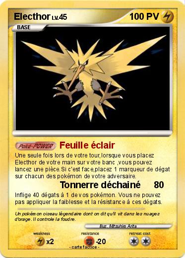 Pokemon Electhor