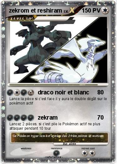 Pokemon zekrom et reshiram