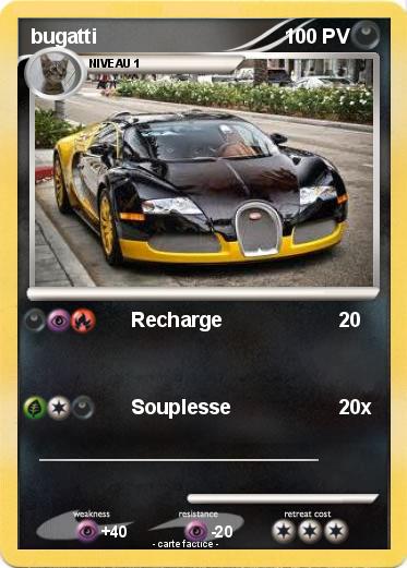 Pokemon bugatti