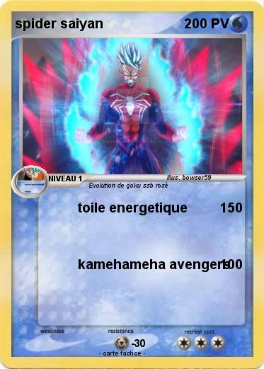 Pokemon spider saiyan