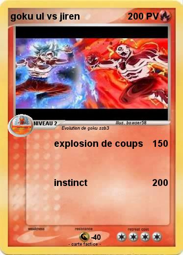 Pokemon goku ul vs jiren