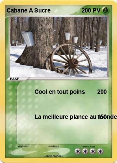 Pokemon Cabane A Sucre